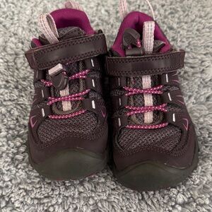 Keen Kids Dark Purple and Pink Athletic Sneakers